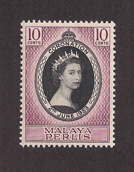 MALAYA - PERLIS SC# 28 VF MNH 1953
