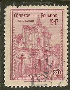 Ecuador  Scott   479      Church      Used