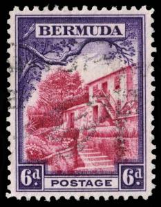 Bermuda - Scott 112 - Used - Crease