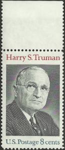 # 1499 MINT NEVER HINGED HARRY S. TRUMAN