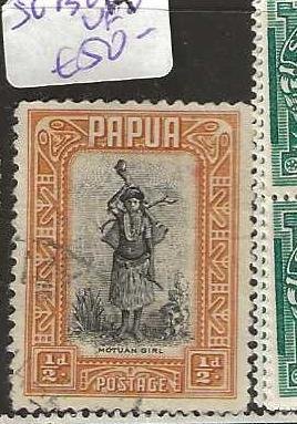 PAPUA SG130A   1/2D  CENT       VFU         P0808H