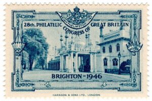 (I.B) Cinderella : 28th Philatelic Congress (Brighton 1946) Pavilion