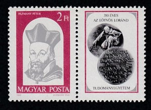 Hungary # 2917, Archbishop Pazmany with Label, Mint NH