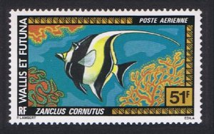 Wallis and Futuna Fish 51f Airmail 1978 MNH SC#C77 SG#281