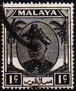 Selangor.1949 1c S.G.90 Fine Used