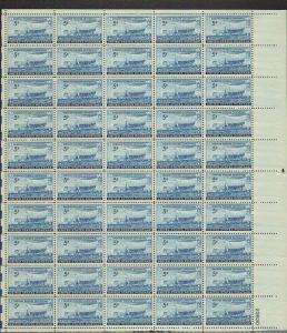 US #958 Mint Sheet Swedish Pioneer 