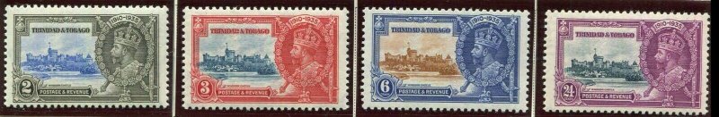 TRINIDAD & TOBAGO # 43-4 -MINT Lightly Hinged Set --GEOVI--1935