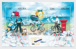 Aruba - Postfris/MNH - Sheet 130 years Post Aruba 2022