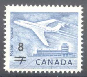 Canada ~ #430 ~ Jet Plane ~ MNH