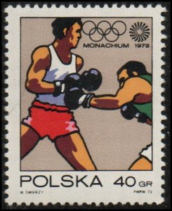 Poland 1880 - Mint-H - 40g Olympics / Boxing (1972)