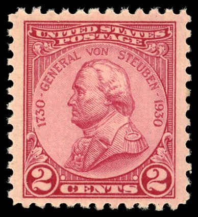 US Sc 689 VF/MNH - 1930 2¢ - Gen. von Steuben - See Desc.