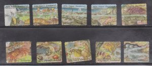 SC1344B-K New Zealand 1996 Seashore self-adhesive set used
