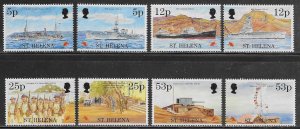 St Helena Scott #'s 646 - 653 MNH