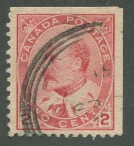 CANADA #90bs USED BOOKLET SINGLE 