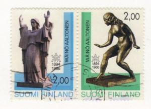 Finland #935a used pair - Aaltonen