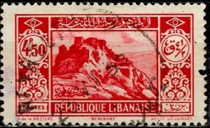 Lebanon; 1930: Sc. # 126: Used Single Stamp