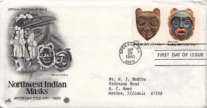 United States, First Day Cover, Art