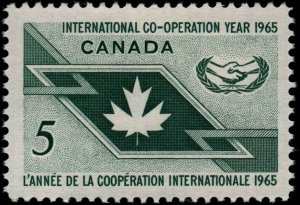 Canada #437, Complete Set, 1965, Never Hinged