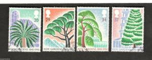 1990 Great Britain #1822-25 150th Anniversary of the Kew Gardens Θ used stamps