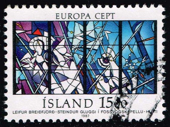 Iceland #640 Europa Cept 1987; Used (0.80)