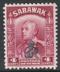 Sarawak Scott 162 - SG153, 1947 GviR Crown Colony 4c MH*