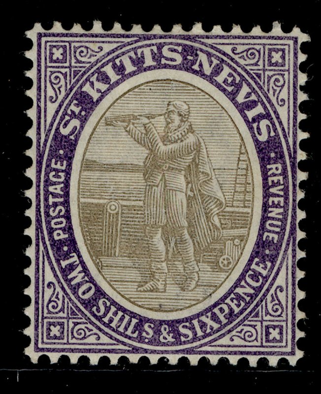 GRENADA EDVII SG9, 2s 6d grey-black and violet, LH MINT. Cat £18.