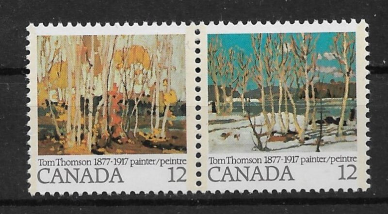 1977 Canada 734a Tom Thomson Paintings MNH