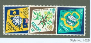 Bahamas #298-300 Unused Single (Complete Set)