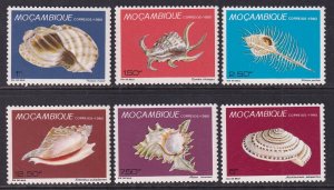 Mozambique 716-721 Seashells MNH VF