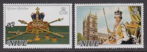 Niue 194-195 MNH VF