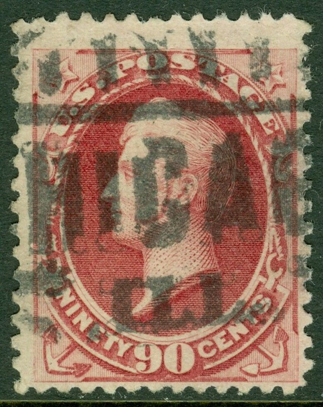 EDW1949SELL : USA 1882 Sc #191 Used Nice stamp Chicago cancel PSAG Cert Cat $375