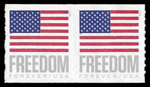 PCBstamps   US #5788 Coil Pair $1.26(2x63c)US Flag, BCA, MNH, (23)