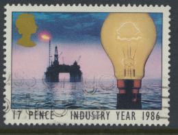 Great Britain SG 1308 - Used - Industry Year