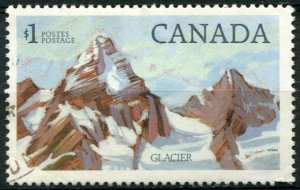 Canada Sc#934 Used, $1 multi, Definitives 1979-86 (National Parks) (1984)