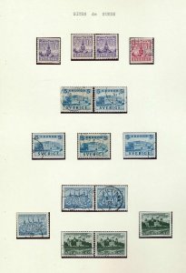 SWEDEN 1950s/60s M&U Collection(Appx 120+Items) (As 274