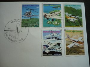 Postal History - Papua New Guinea - Scott# 540-544 - First Day Cover