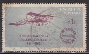 India 338 Golden Jubilee, First Air Mail Flight 1961