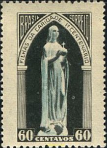 167785 MNH BRASIL 1950 CENTENARIO DE LA FUNDACION DE LA CONGREGACION DE HERMA...