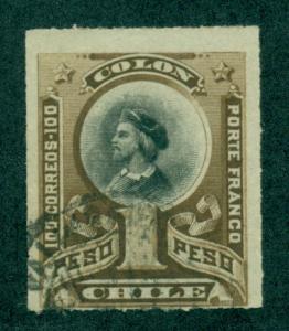 CHILE SC# 36 FINE U 1892