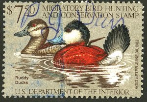 U.S. #RW48 USED crease