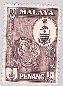 Malaya Penang 61 Used State crest (BP22817)