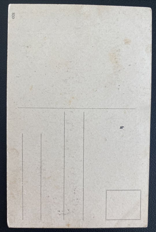 1929 Kaunas Lithuanian RPPC Real Picture Postcard Cover Cathedral View