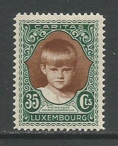Luxembourg  #B36  MHR  (1929)  c.v. $1.50