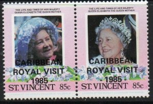 ST.VINCENT SG934a 1985 ROYAL VISIT MNH