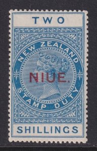 Niue, Scott 30 (SG 33), MHR