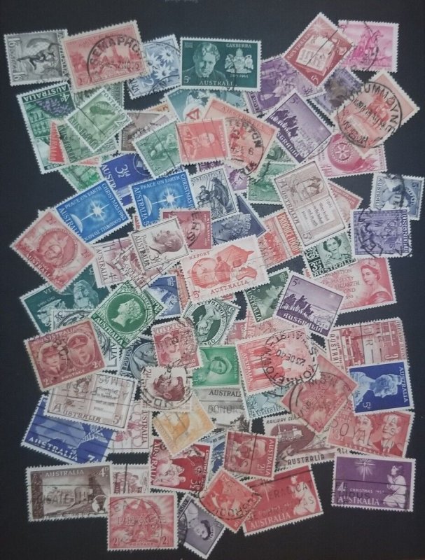 AUSTRALIA Used Vintage Stamp Lot T209