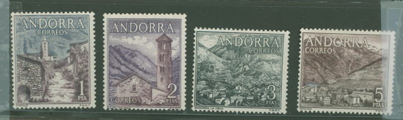 Andorra (Spanish) #52/53/55/56  Multiple (Buildings)