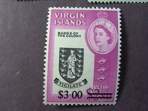 BRITISH VIRGIN ISLANDS # 173-175-MINT/NEVER HINGED-COMPLETE SET--QEII--1966