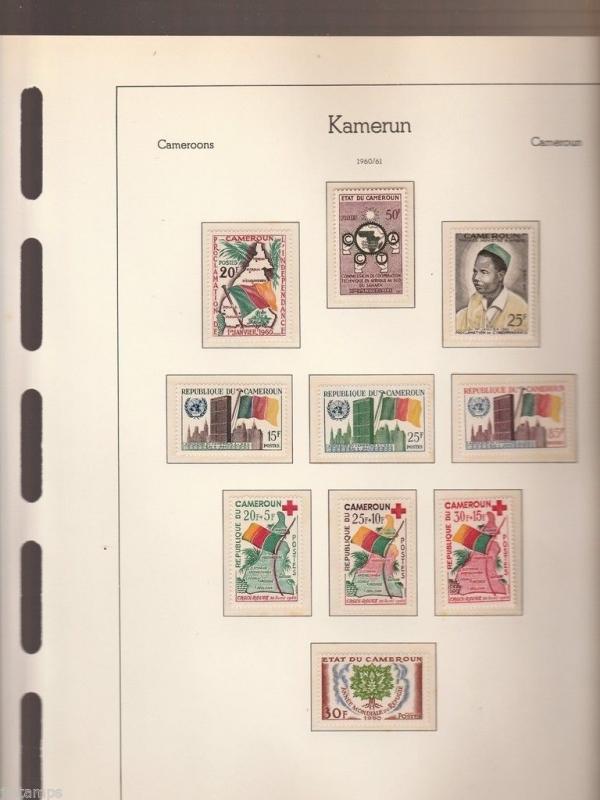 Ivory Coast  Collection 1959-1965 VF MNH $ 180.00 value on Album Pages
