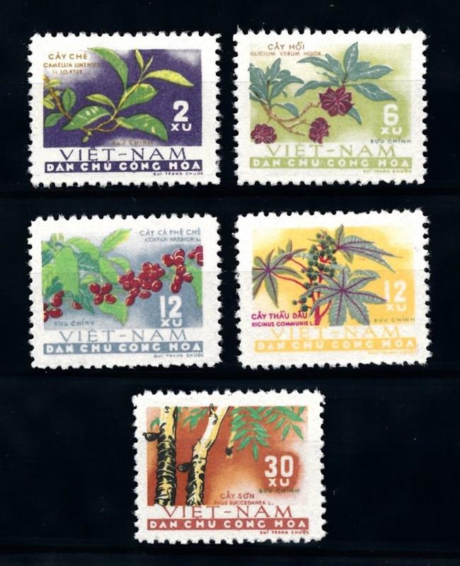 [92075] North Vietnam 1962 Flora Plants Tea Coffee  MNH NGAI